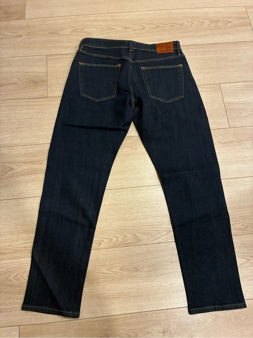 NEW Flint & Tinder Men’s Dark Wash Selvedge Slim Fit Jean Size 31x30